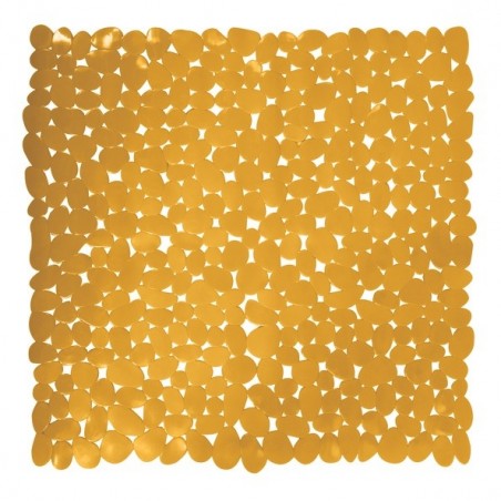 MSV Tapis fond de douche PVC GALETS 53x53cm Safran MSV