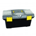 Boite organisateur à outils avec plateau et compartiments 33cm Noir & Jaune MSV MSV