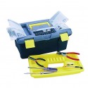 MSV Tool organizer box con vassoio e scomparti 33 cm nero e giallo MSV
