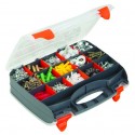 MSV Double Sided Organizer Toolbox 32x26cm Transparent MSV
