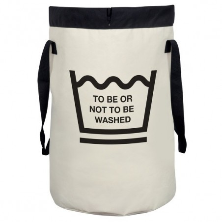 Panier à linge FUNWASH 75L Noir & Blanc Spirella Spirella