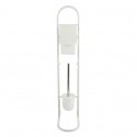 Combiné Wc Acier Blanc MSV MSV