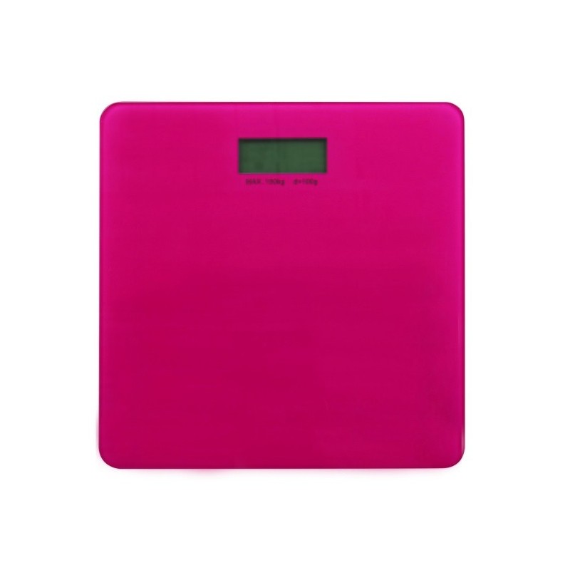 MSV Pèse Personne Verre Fuschia MSV