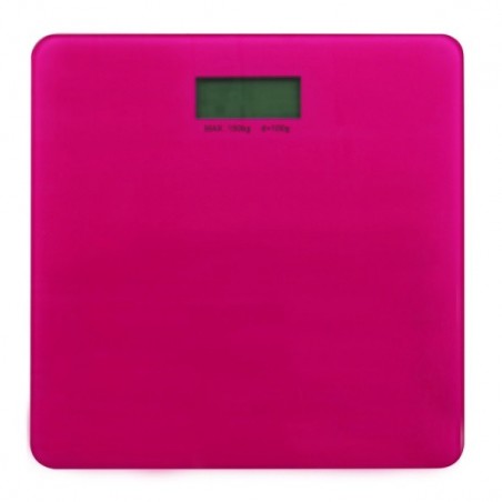 Pèse Personne Verre Rose Fuschia MSV MSV