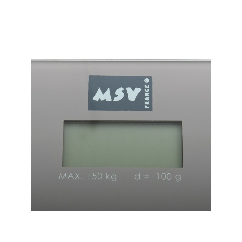 Pèse Personne Verre Taupe MSV MSV
