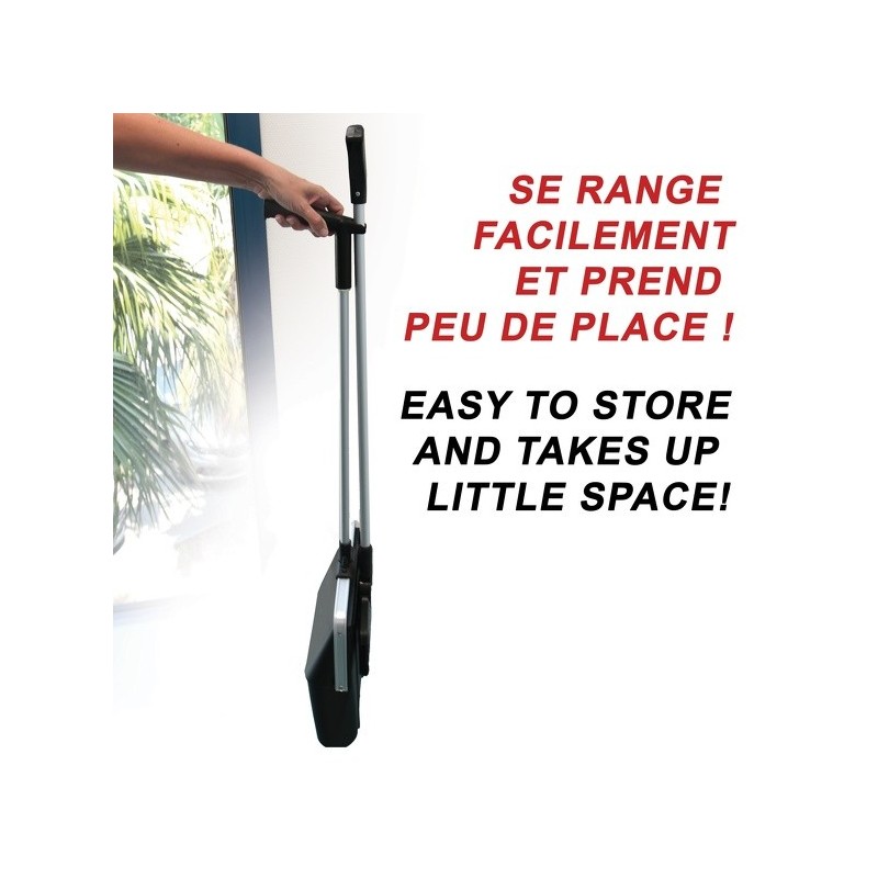 Set balayette + pelle à couvercle basculant MSV MSV