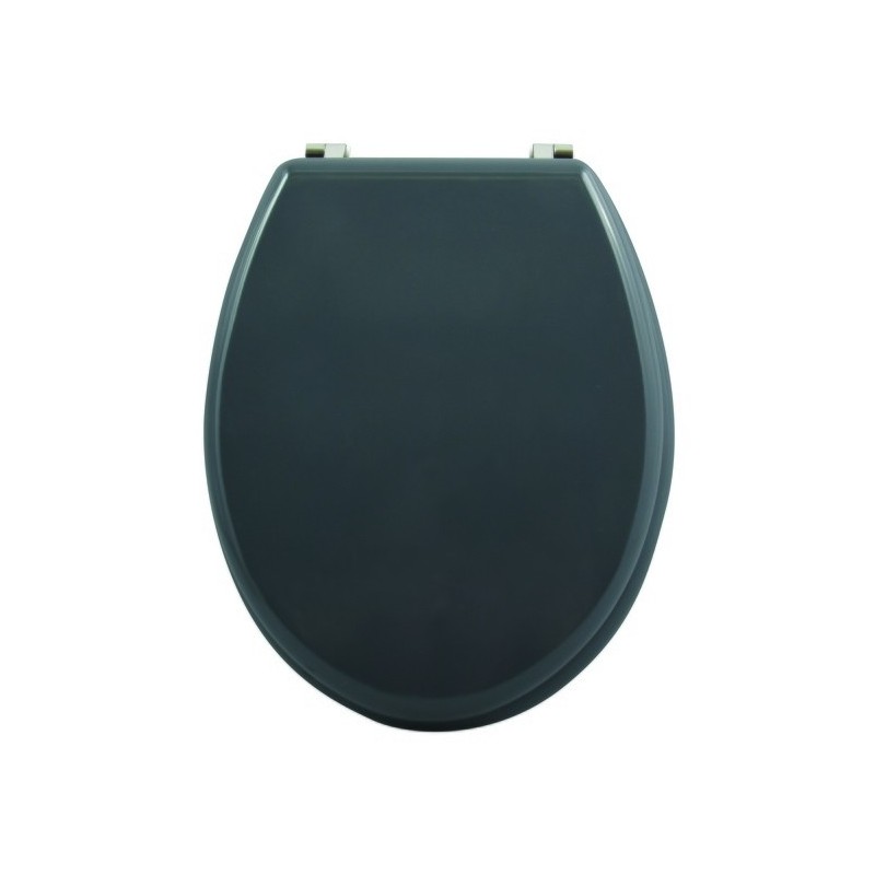 MSV Copriwater Legno CLÉO Grigio Antracite - Cerniere Acciaio ox MSV