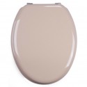 Abattant WC MDF CLÉO Beige - Charnières Inox MSV MSV