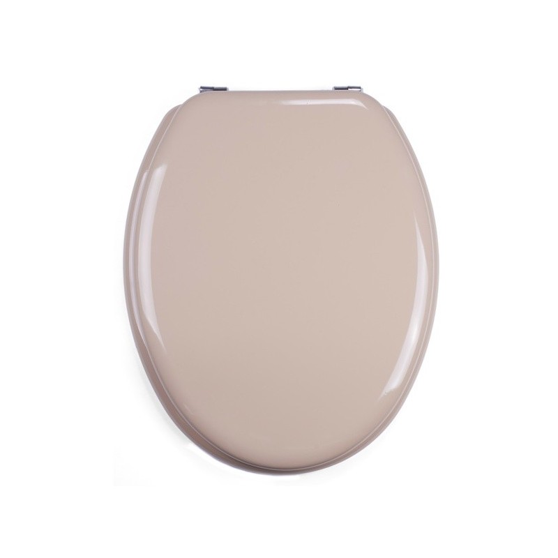 MSV WC-Sitz MDF CLÉO Beige - Edelstahlscharniere MSV