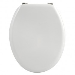 MSV Copriwater Legno bianco - Cerniere acciaio ossidabile MSV