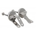 MSV Copriwater Legno bianco - Cerniere acciaio ossidabile MSV