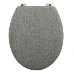 MSV Toilet Seat MDF DOGGY BATH Dog - Stainless steel hinges