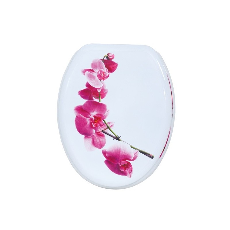 MSV Copriwater Legno LANYU Bianco - Cerniere Acciaio ox MSV