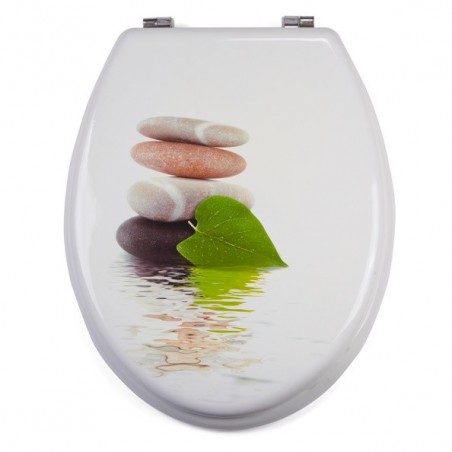 MSV WC-Sitz LINGGA aus MDF  Edelstahlscharniere MSV