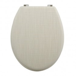 MSV WC-Sitz INGRES Grauer MDF- - Edelstahlscharniere