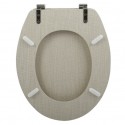 Abattant Wc MDF LINZ Bleige - Charnières Inox MSV MSV