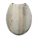 MSV Copriwater Legno LINZ Blu - Cerniere Acciaio ox MSV