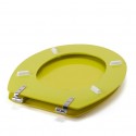MSV Copriwater Legno CLÉO verde pistacchio - Cerniere acciaio ossidabile MSV