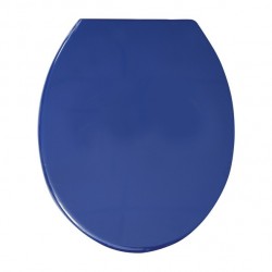MSV Asiento de inodoro PP Azul  - Bisagras de PS MSV