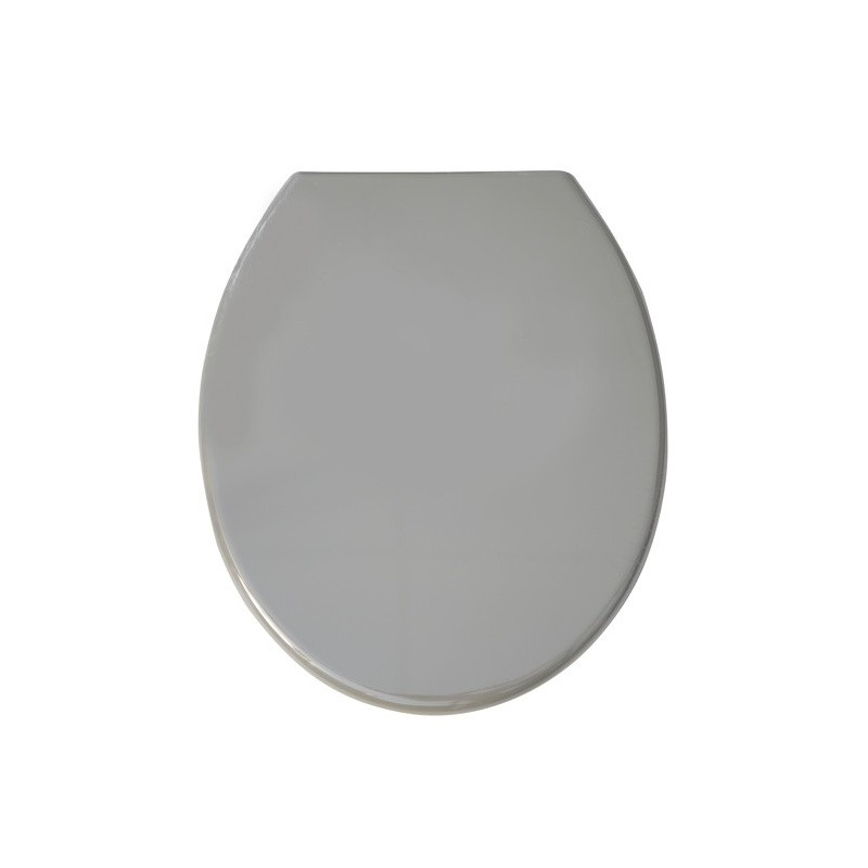 MSV WC-Sitz aus grauem PP  PS-Scharniere MSV