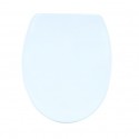 MSV Copriwater Plastica White - Cerniere acciaio ossidabile MSV
