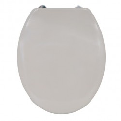 MSV Toilet Seat Thermoset Taupe - PS Hinges MSV