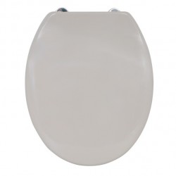 MSV WC-Sitz Thermo Hard Taupe - PS-Scharniere MSV