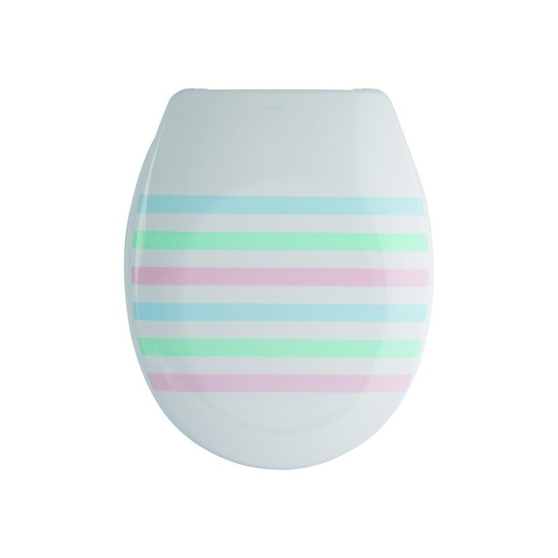 MSV Copriwater termo rigido SEAUVILLE grigio e bianco - Cerniere PS MSV