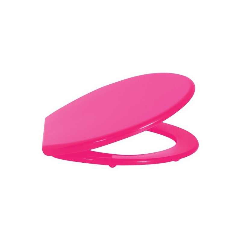 MSV Toilet Seat PP Pink - PS hinges MSV