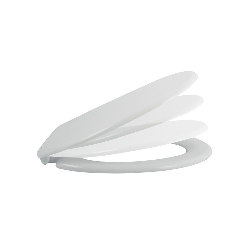 MSV WC-Sitz MDF SUNSET Multicolor - Edelstahlscharniere Spirella