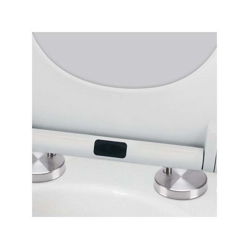 MSV Toilet Seat MDF SUNSET Multicolor - Stainless steel hinges Spirella