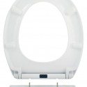 MSV WC-Sitz MDF SUNSET Multicolor - Edelstahlscharniere Spirella