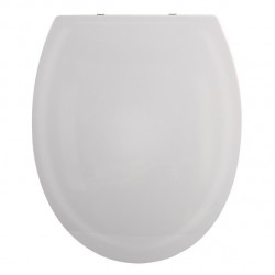 Spirella Toilet Seat PP HARRY White - Zinc Hinges
