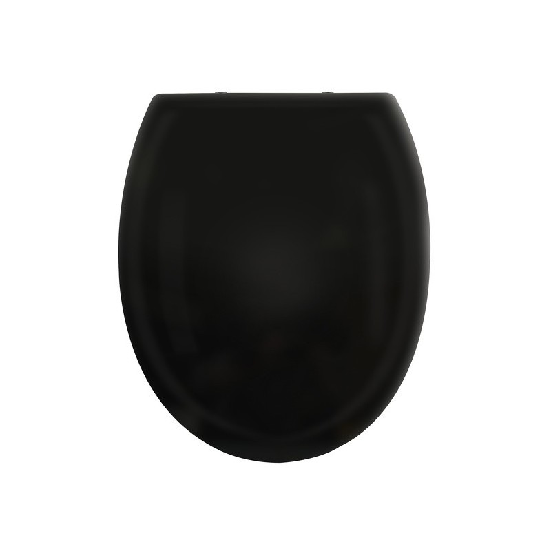 Spirella Toilet Seat PP HARRY Anthracite Gray - Zinc Hinges Spirella