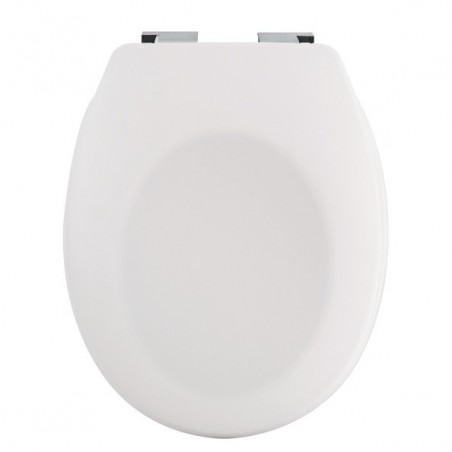 Abattant Wc Thermo Dur NEELA Blanc mat - Charnières ABS Chromé Spirella Spirella