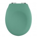 Spirella WC-Sitz Thermo Hard NEELA Mattgrün - Scharniere aus verchromtem ABS Spirella