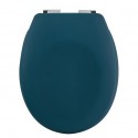 Spirella Toilet Seat Thermoset NEELA Matte Petrol - Chromed ABS Hinges Spirella