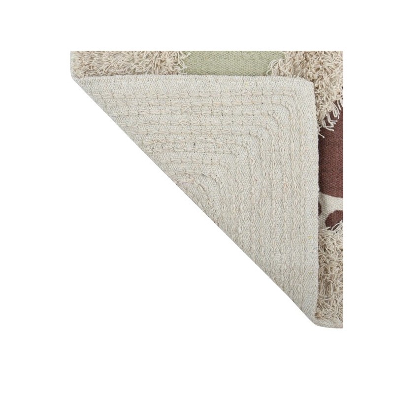 MSV Bathroom mat Cotton PIED 40x60cm Brown & Gray MSV