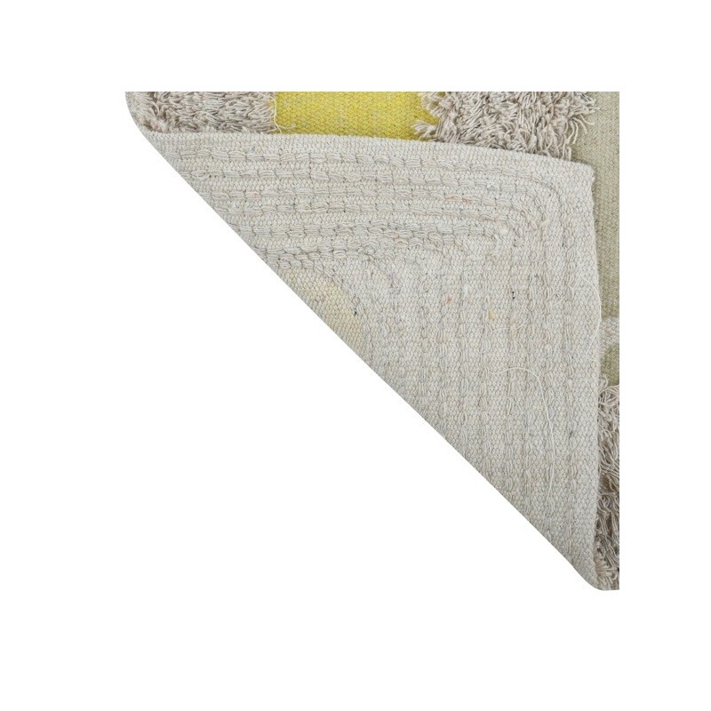 MSV Bathroom mat Cotton PIED 40x60cm Taupe & Anise MSV