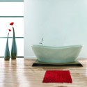 MSV Bathroom mat Cotton 40x60cm Red MSV