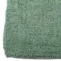 MSV Alfombra de baño de algodón DALIJA 45x70cm Verde Albahaca MSV