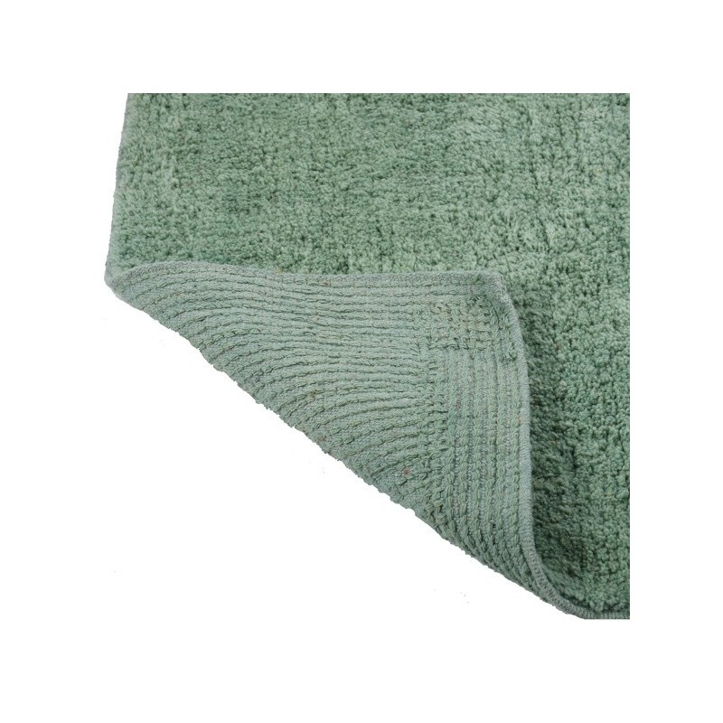 Tapis de bain Coton DALIJA 45x70cm Vert Basil MSV MSV