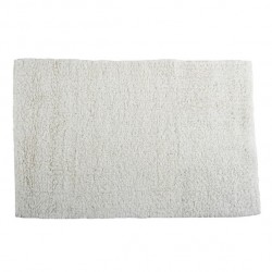 MSV Bathroom mat Cotton 45x70cm White