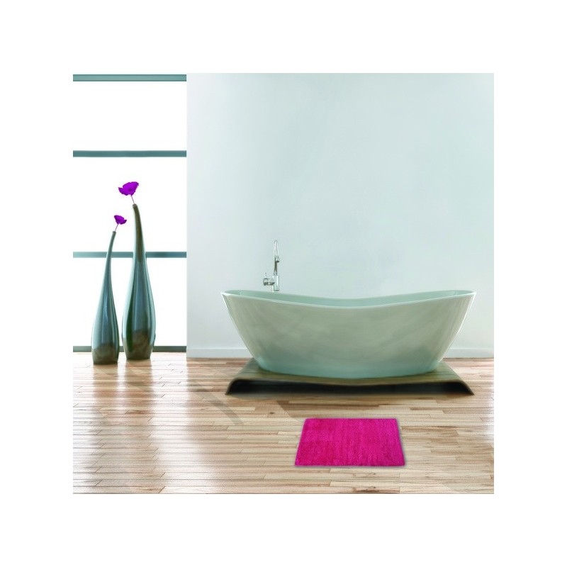 MSV Bathroom mat DALIJA Cotton 45x70cm Fuschia MSV