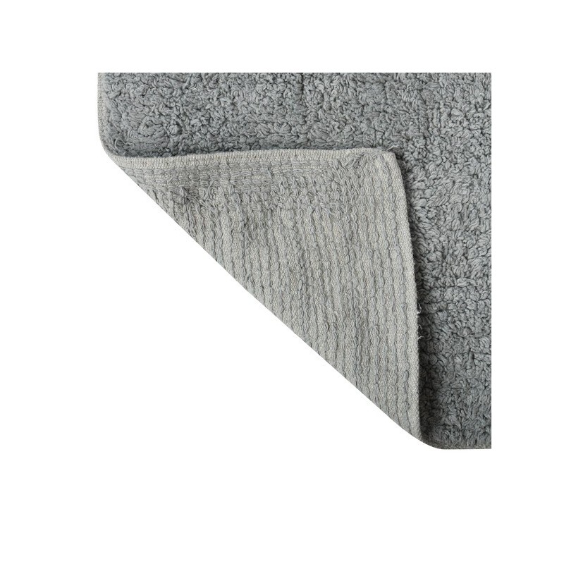 MSV Bathroom mat Cotton 45x70cm Gray MSV