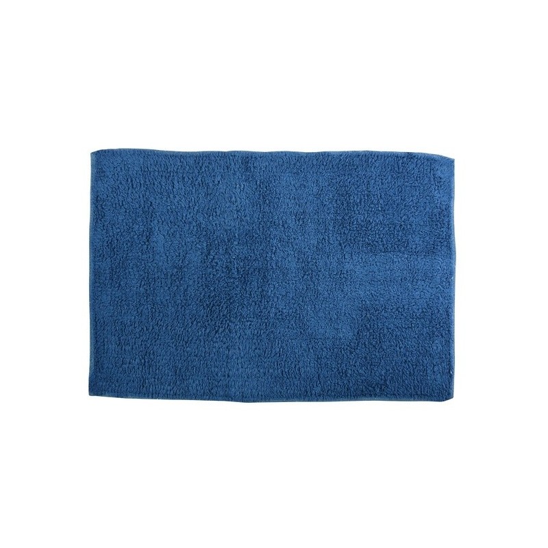 MSV Bathroom mat Cotton 45x70cm Navy MSV