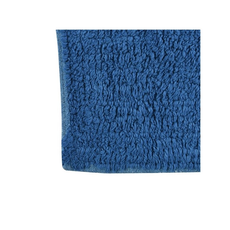 MSV Tappetino da bagno cotone 45x70cm Navy MSV