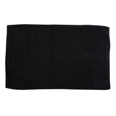 Tapis de bain Coton 45x70cm Noir MSV MSV