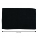 Tapis de bain Coton 45x70cm Noir MSV MSV
