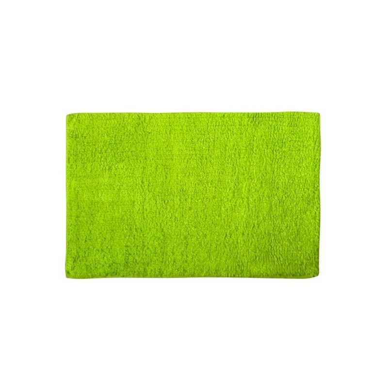 MSV Bathroom mat Cotton 45x70cm Lime Green MSV